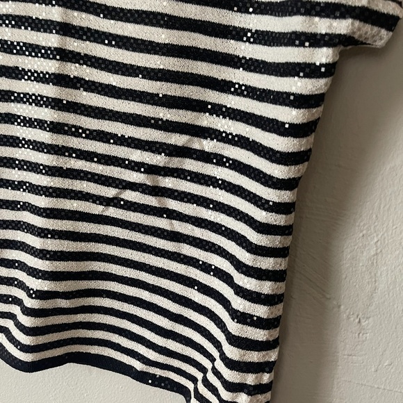 St.John black and white top - Picture 2 of 6